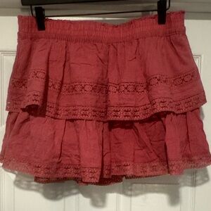Arula Pink Lace Skort (size x/10)